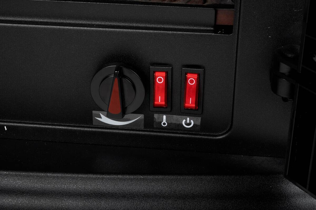 Elektrokamin schwarz B/H/L: ca. 51x59x28 cm ca. 1800 W