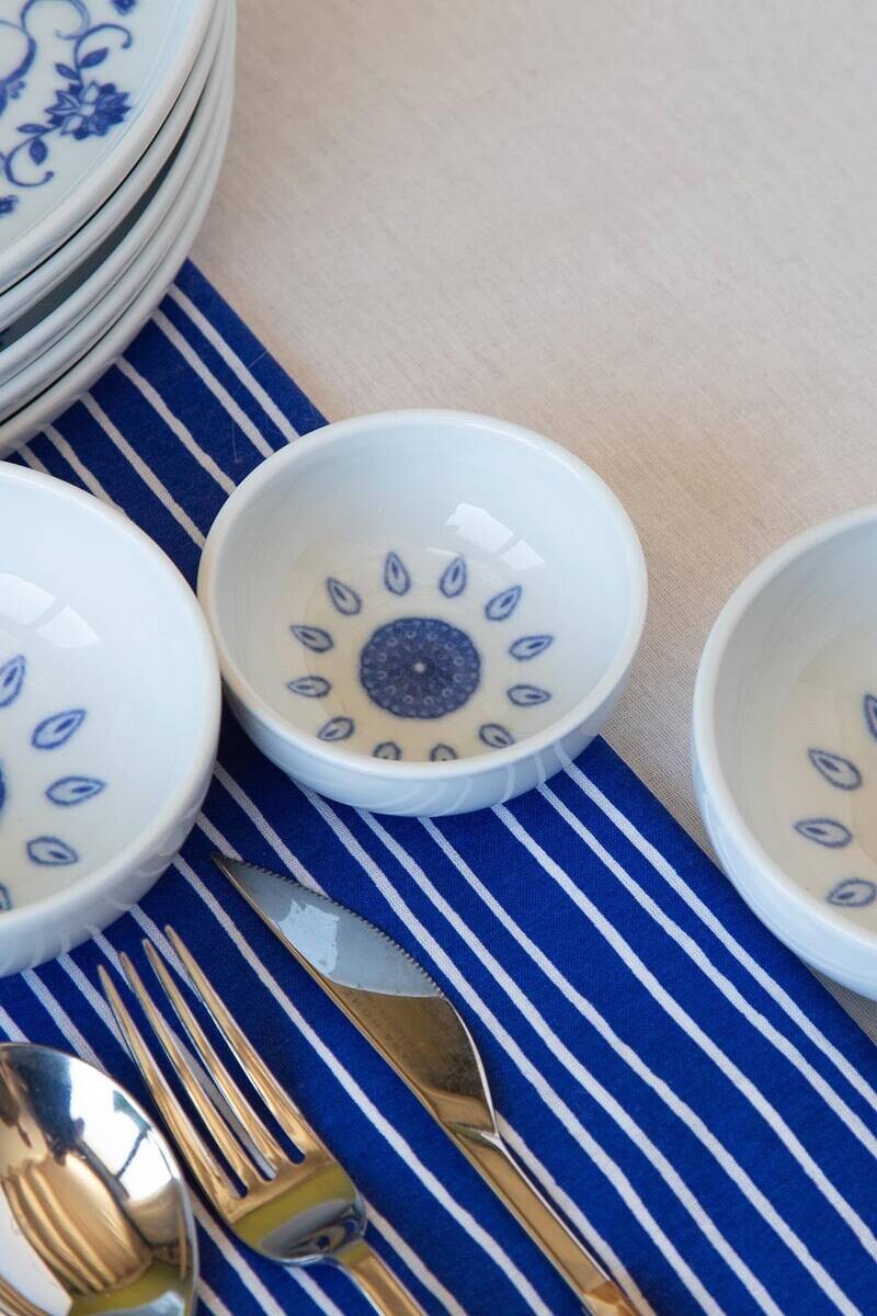 HermiaConcept Frühstücksservice weiß Porzellan 14 tlg.