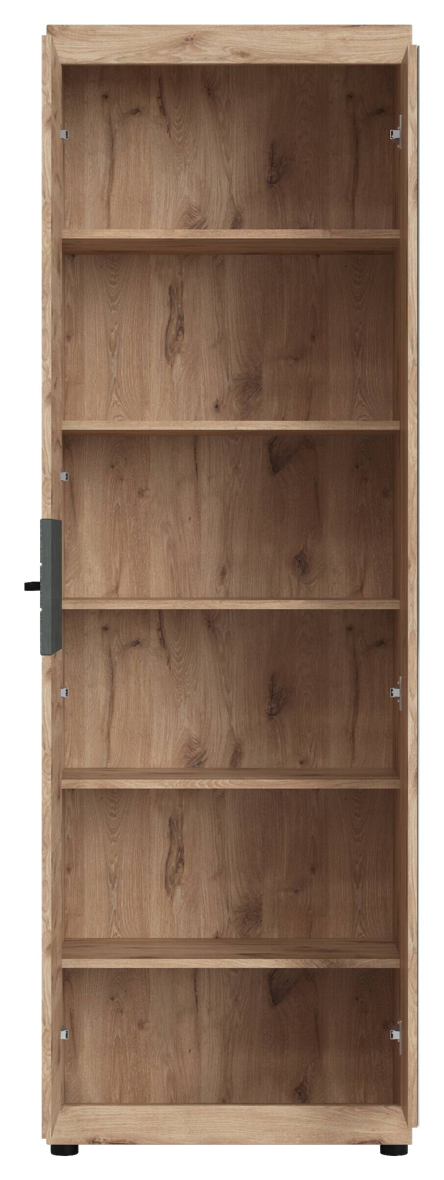 Garderobenschrank Roxy Eiche Viking Nachbildung B/H/T: ca. 65x201x38 cm
