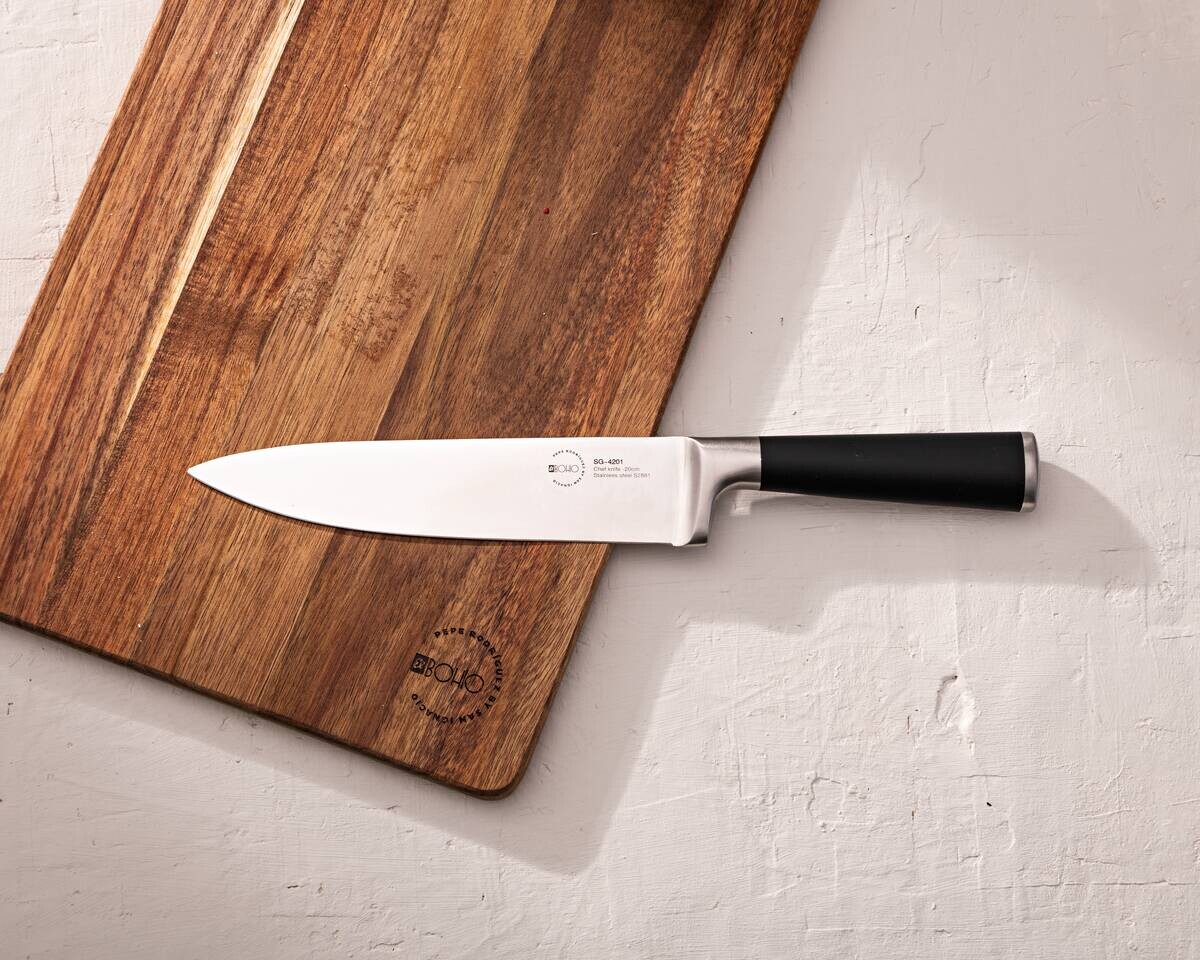 SAN IGNACIO Messerset EL BOHIO schwarz Edelstahl 4 tlg.