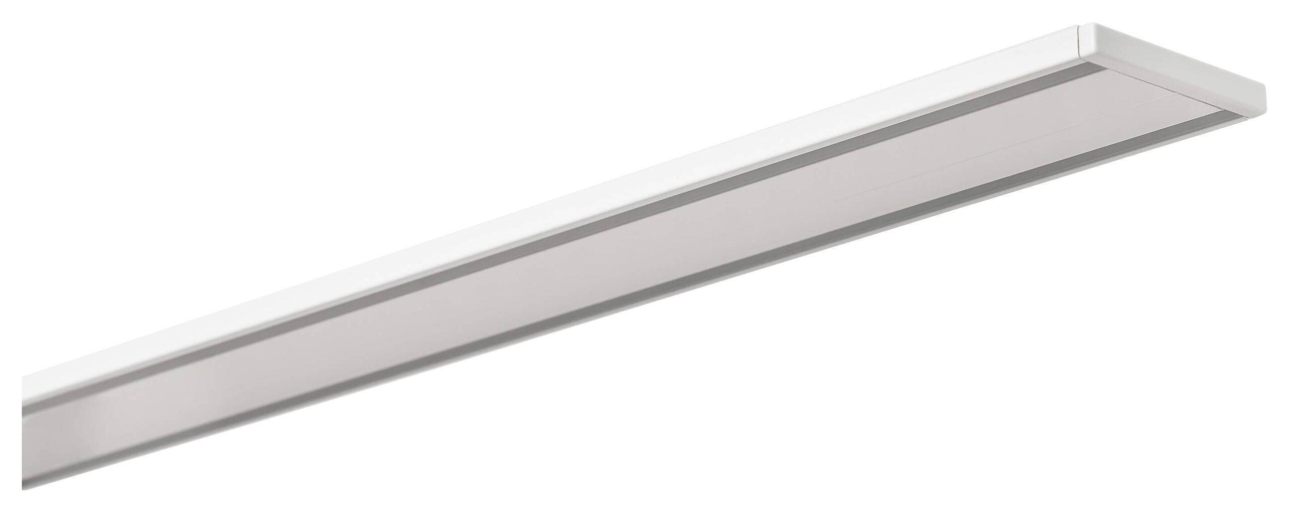 ondeco Alu-Schiene Level weiß Metall L: ca. 200 cm 2 Läufe