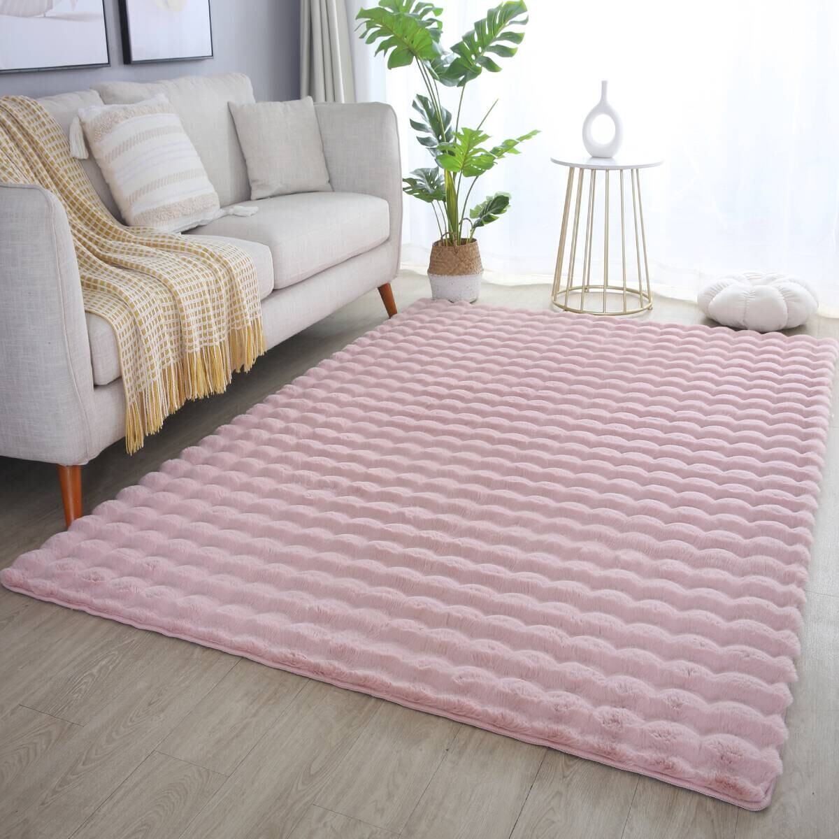 Ayyildiz Teppich AMBIANCE rosa B/L: ca. 200x290 cm