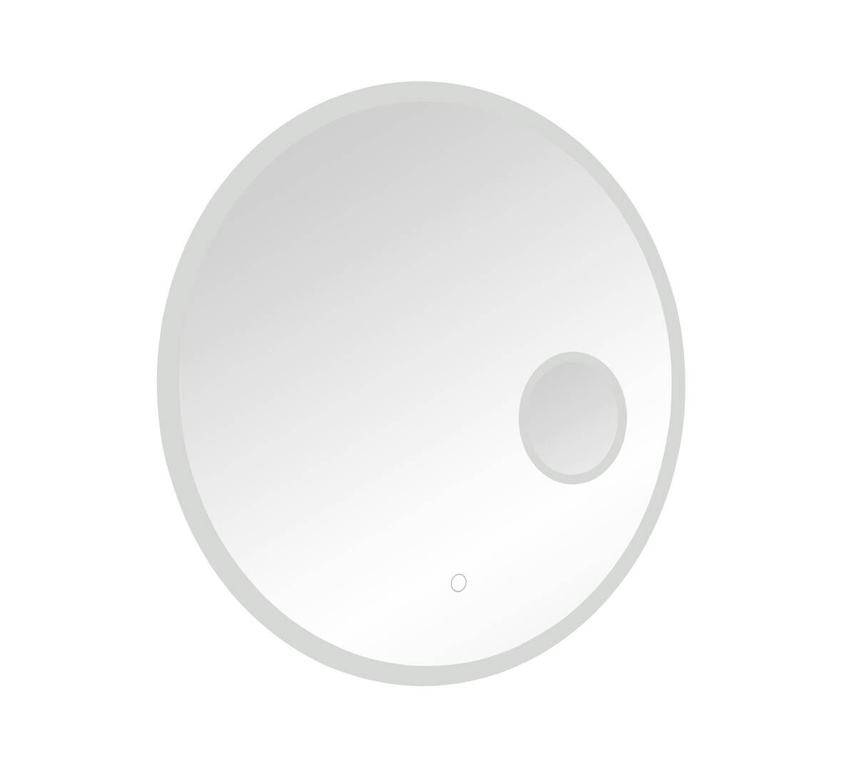 LED-Spiegel Nova transparent D: ca. 60 cm