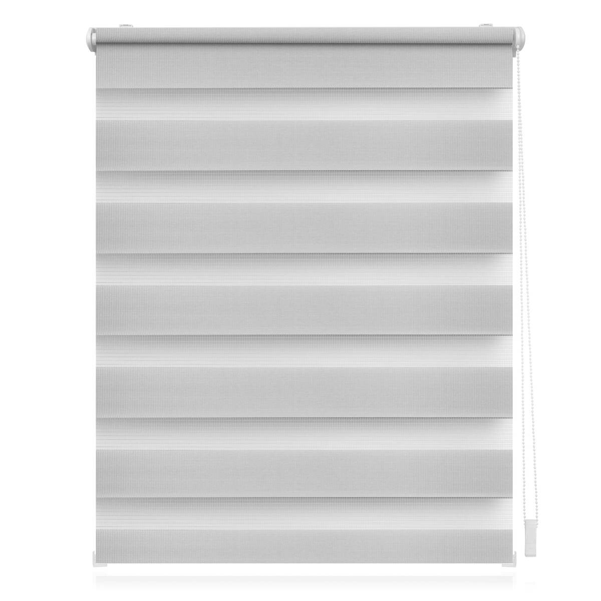 LICHTBLICK Doppelrollo Duo grau B/L: ca. 60x220 cm