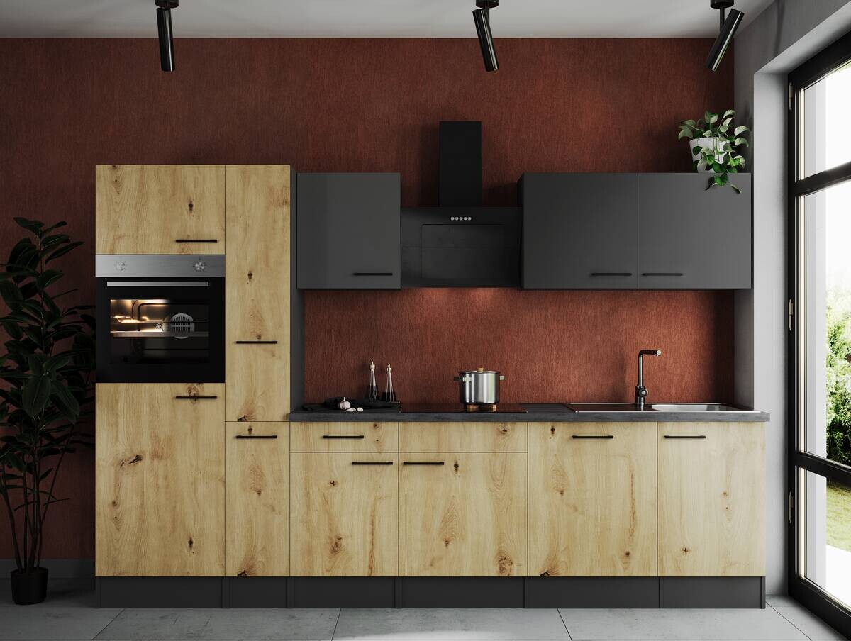 Küchenblock Oliver B/H/T: ca. 310x205x60 cm