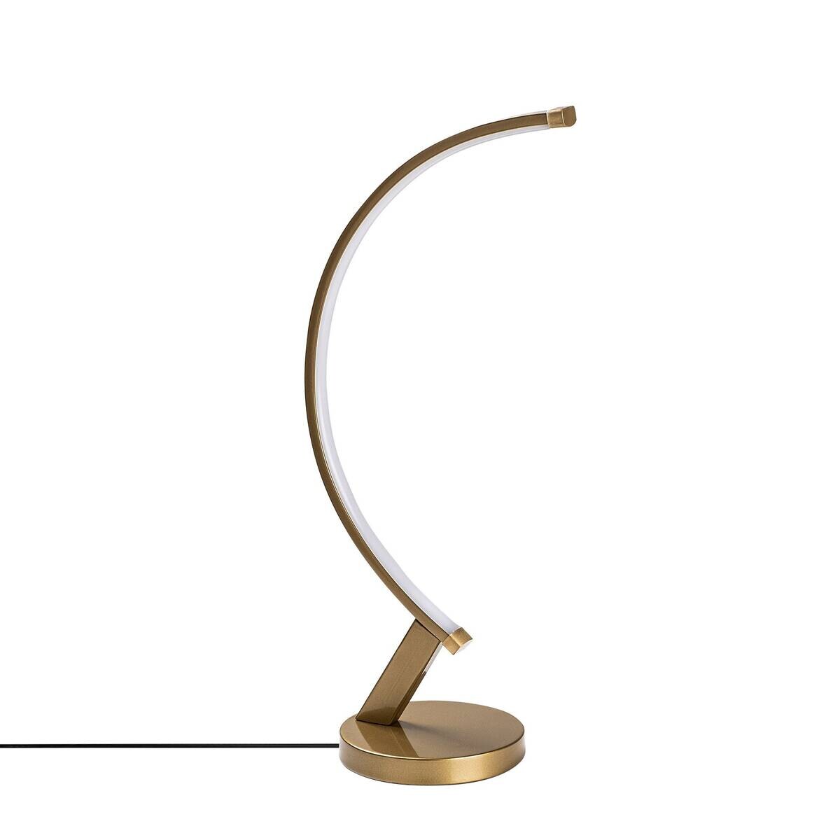 Opviq LED-Tischleuchte gold B/H/T: ca. 13x47x20 cm