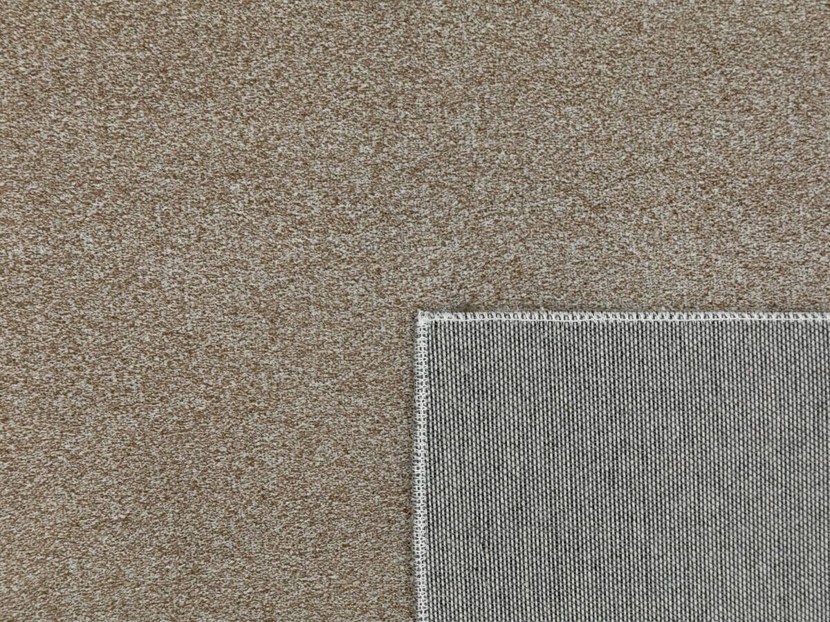 Teppich Flanell Mocca B/L: ca. 120x160 cm