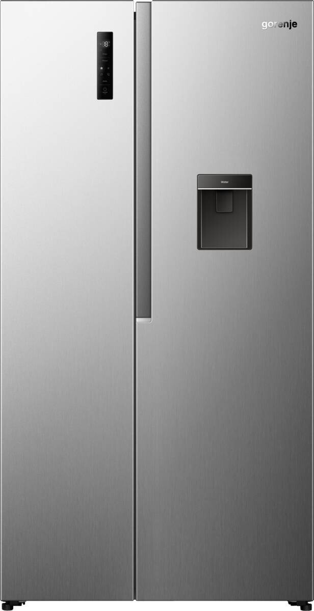Gorenje Side-by-Side NRS9E4XWD Inox B/H/T: ca. 91,1x178,6x61,5 cm