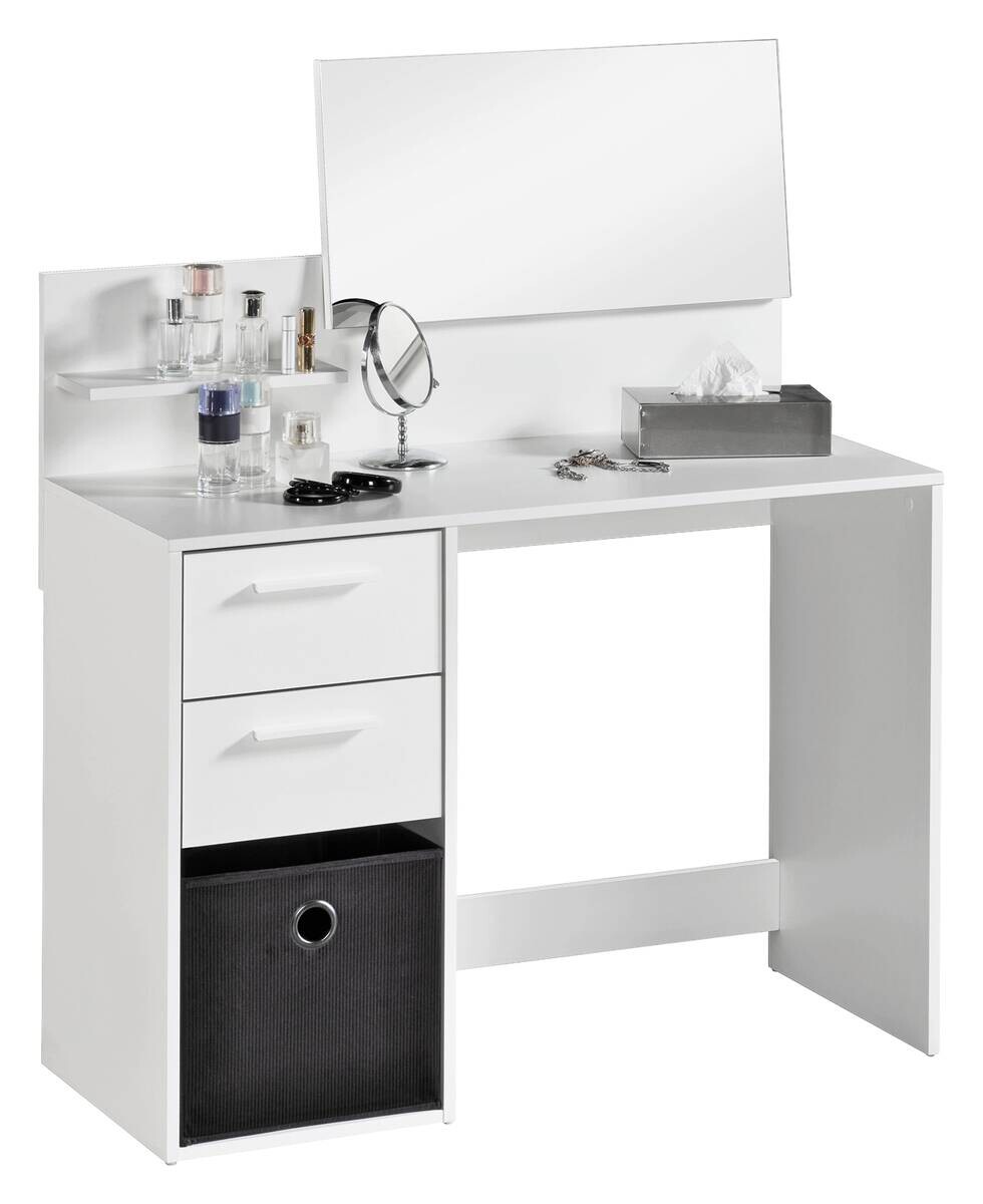 Schminktisch Diana weiß B/H/T: ca. 100x126x43 cm
