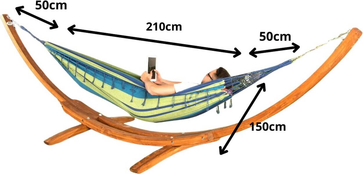 Ultranatura Hängematte grün Polyester