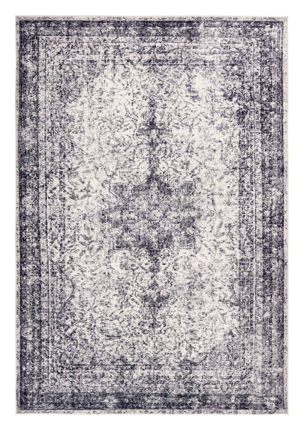 Padiro Kurzflorteppich Piemont 825 grau B/H/L: ca. 120x1,1x170 cm