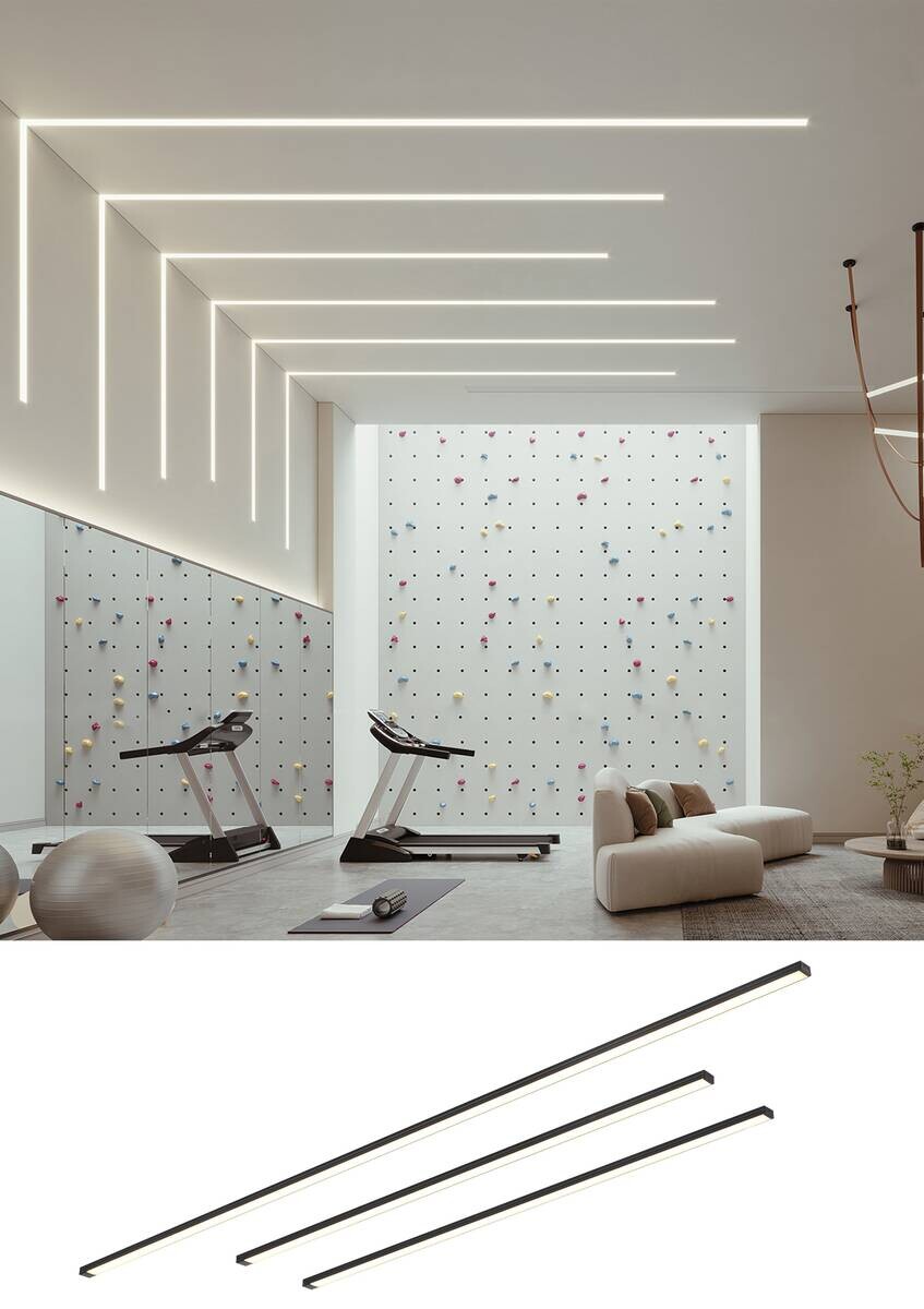 Nolo LED-Leuchtenset für Akustik-Paneele C16542PN L: ca. 75 cm