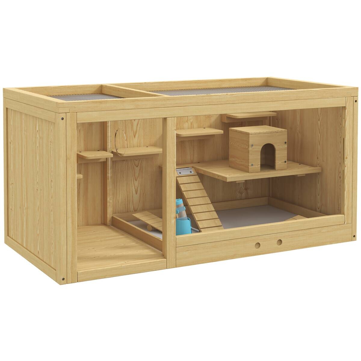 PawHut Tier-Zubehör natur Polypropylen B/H/L: ca. 50x100x50 cm