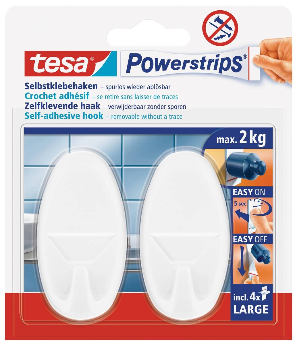 Powerstrips weiß Kunststoff