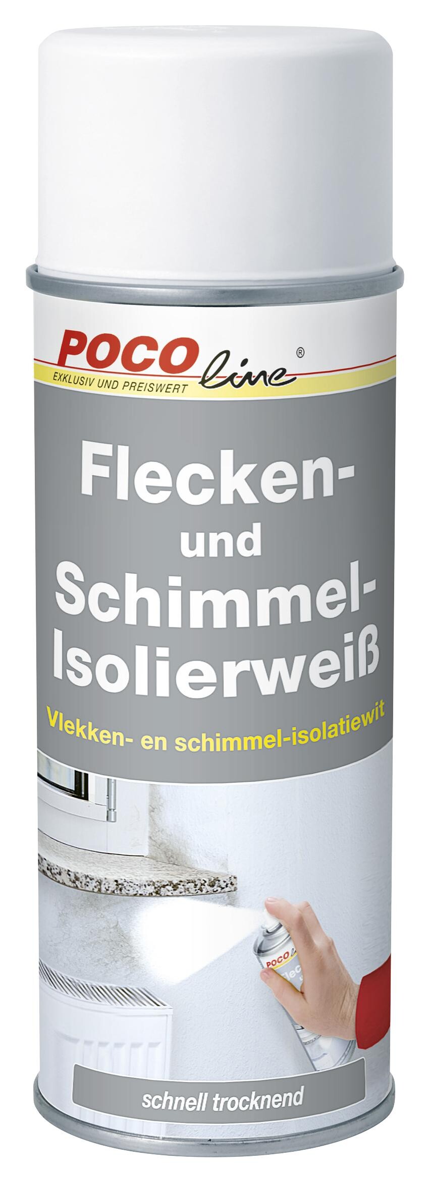 POCOline Flecken und Schimmel-Isolierweiß weiß ca. 0,4 l
