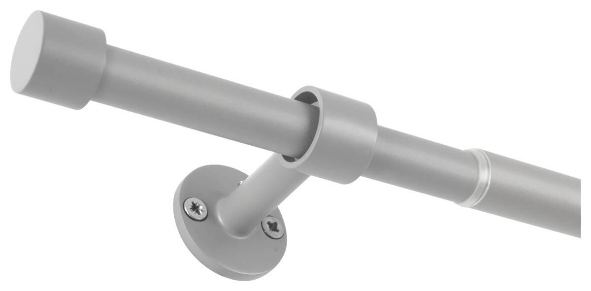 ondeco Stilgarnituren Cool-Gray Metall L: ca. 400 cm ausziehbar von ca. 210 bis 400 cm 1.0 Läufe