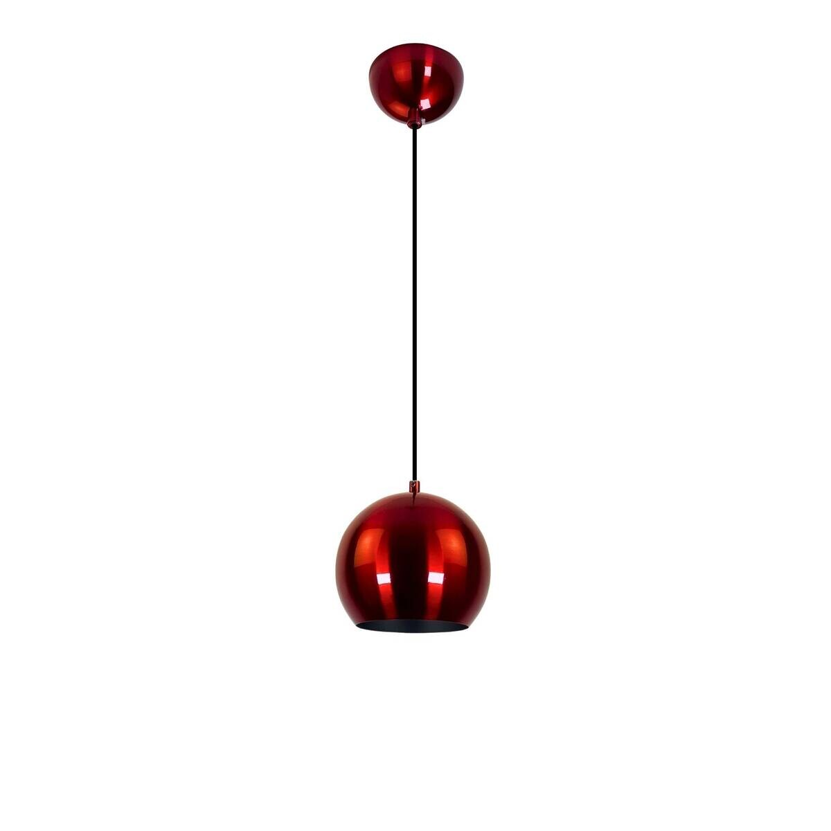 Opviq Pendelleuchte rot B/H/T: ca. 20x111x20 cm E27 1 Brennstellen