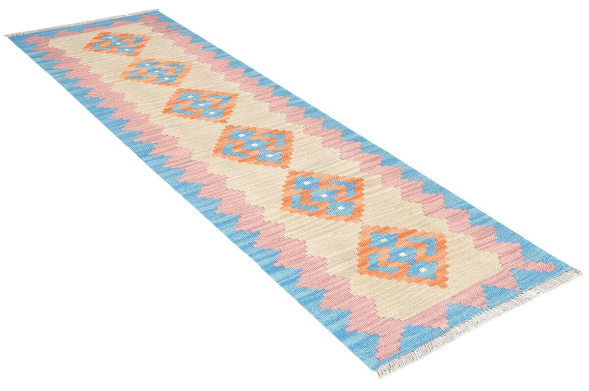 PersaTepp Teppich Kelim Gashgai blau B/H/L: ca. 57x1x190 cm