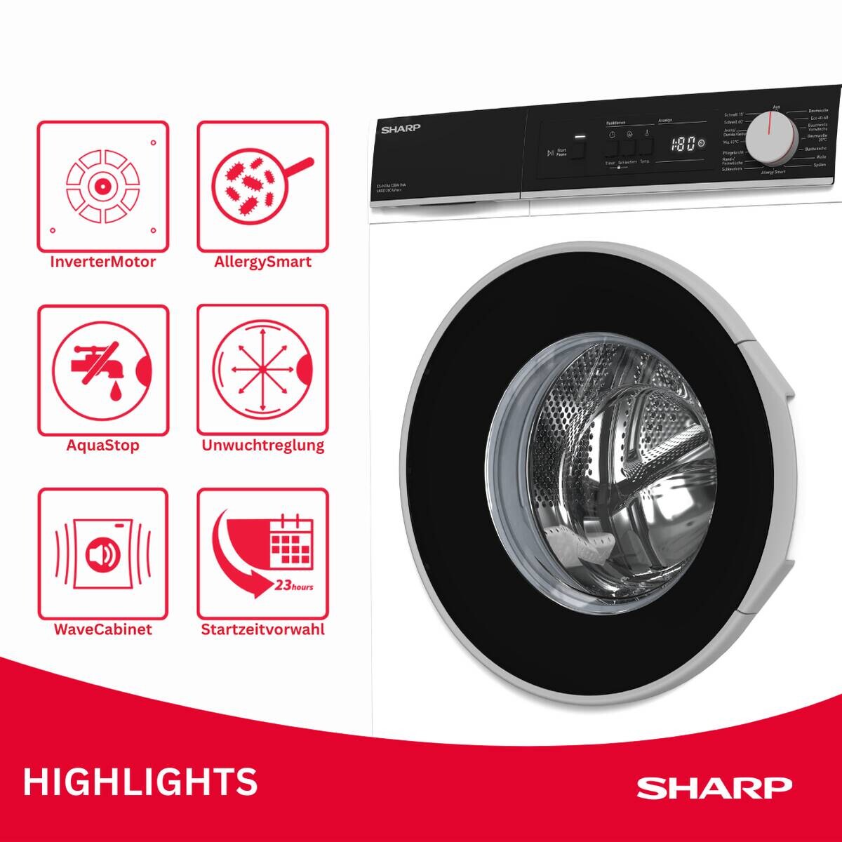 Sharp Waschmaschine Waschmaschinen