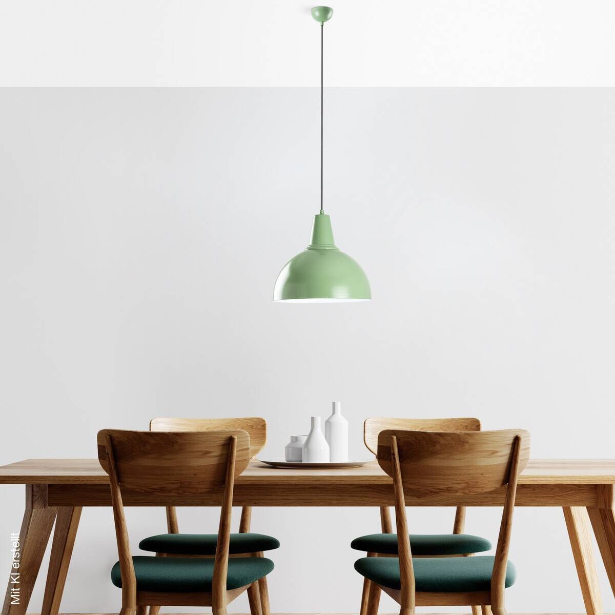 Opviq Pendelleuchte minze B/H/T: ca. 30x121x30 cm E27 1 Brennstellen