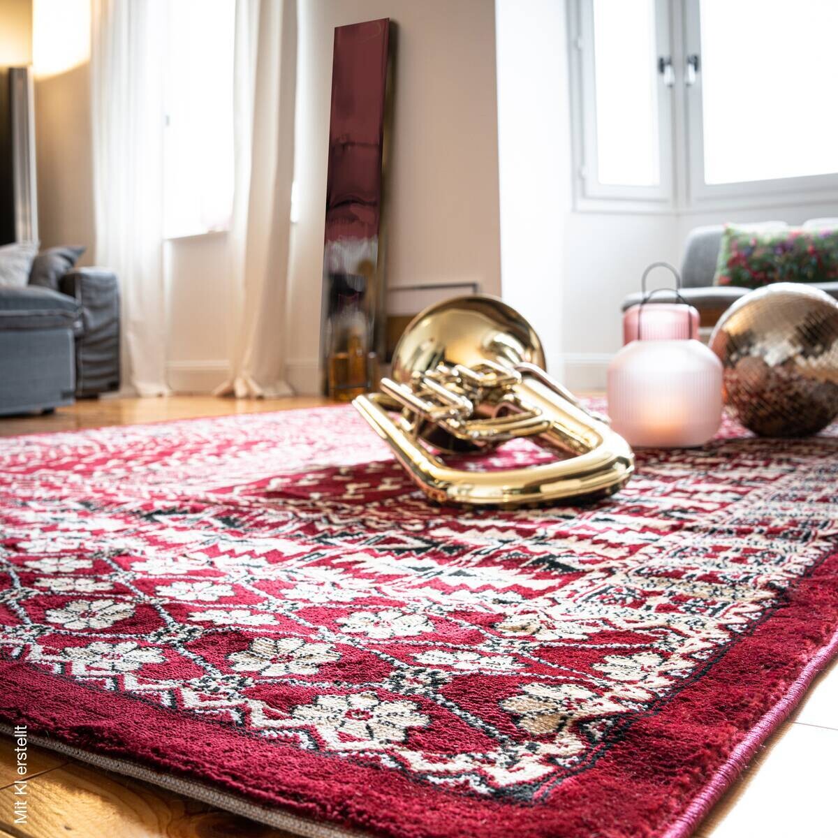 Obsession Teppich My Ariana rot B/L: ca. 300x400 cm