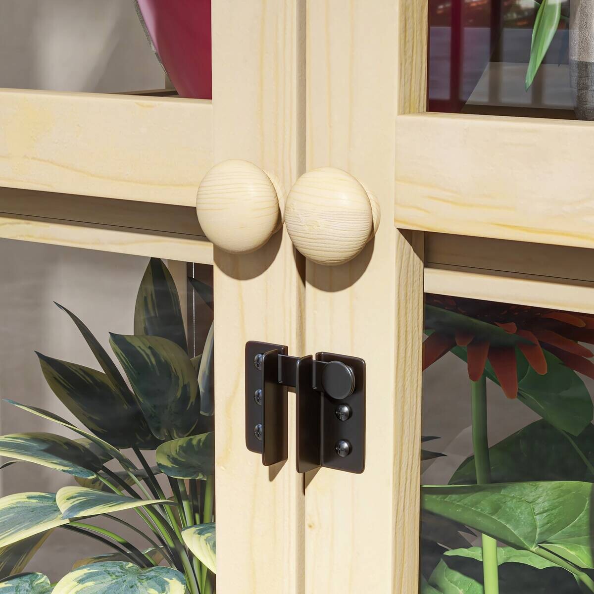 Outsunny Gewächshaus B/H/L: ca. 56,5x100x178 cm