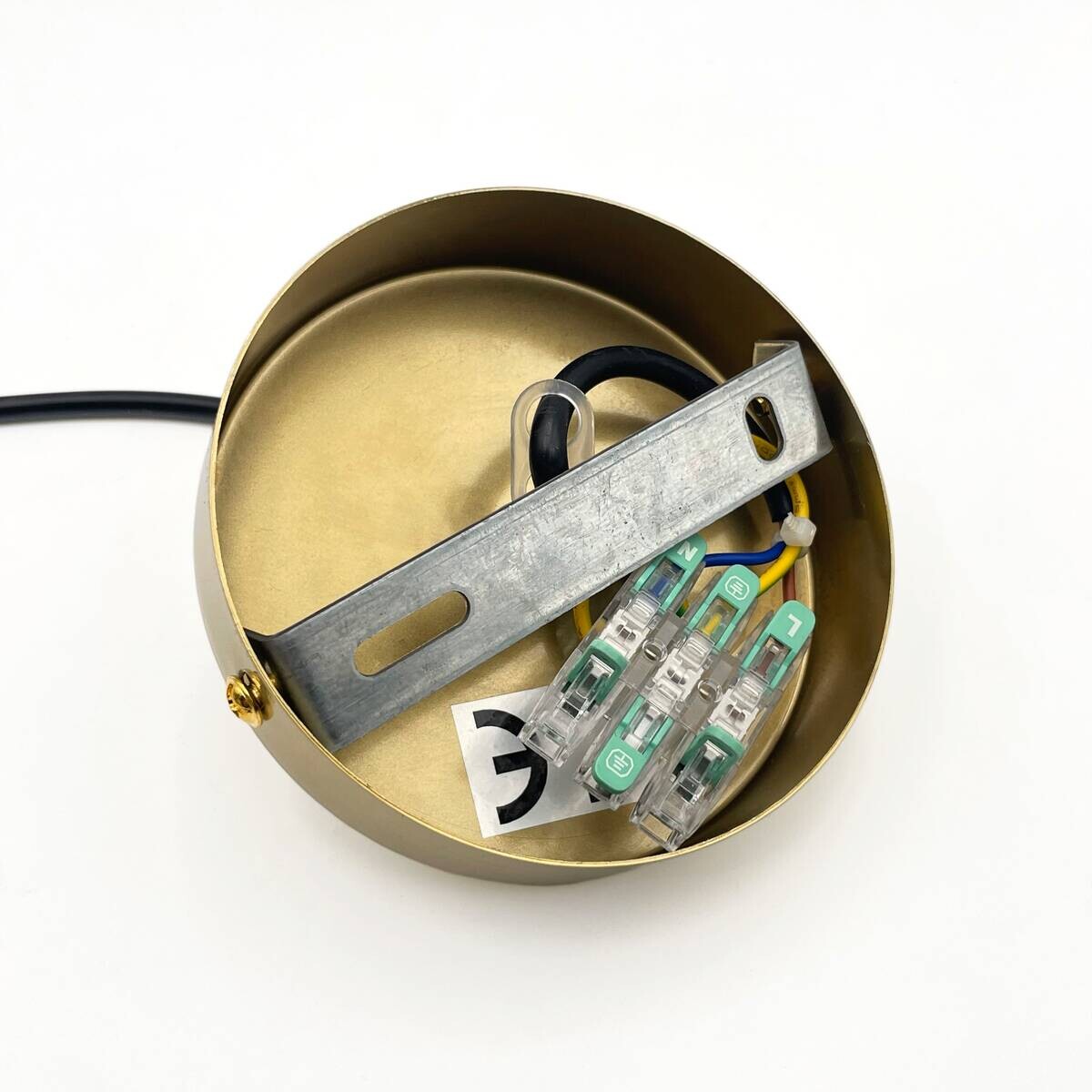 Lamkur Hängeleuchte Kupfer Glas Stahl B/H/L: ca. 120x20x20 cm G9 1 Brennstellen