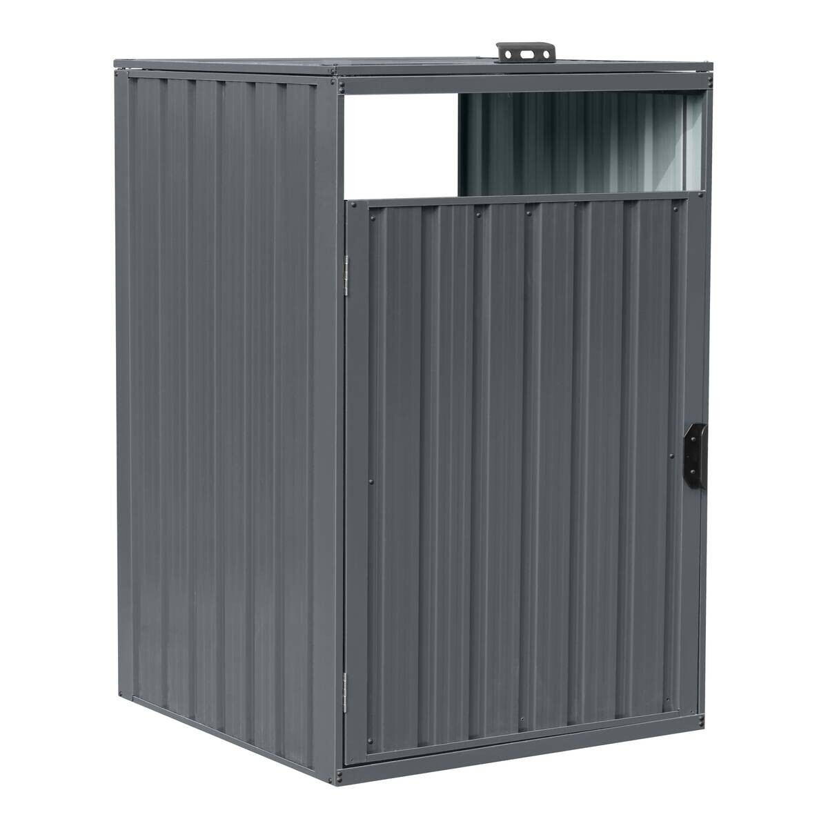 AXI Outdoor Living Mülltonnenbox Owen anthrazit B/H/L: ca. 80x122x80 cm