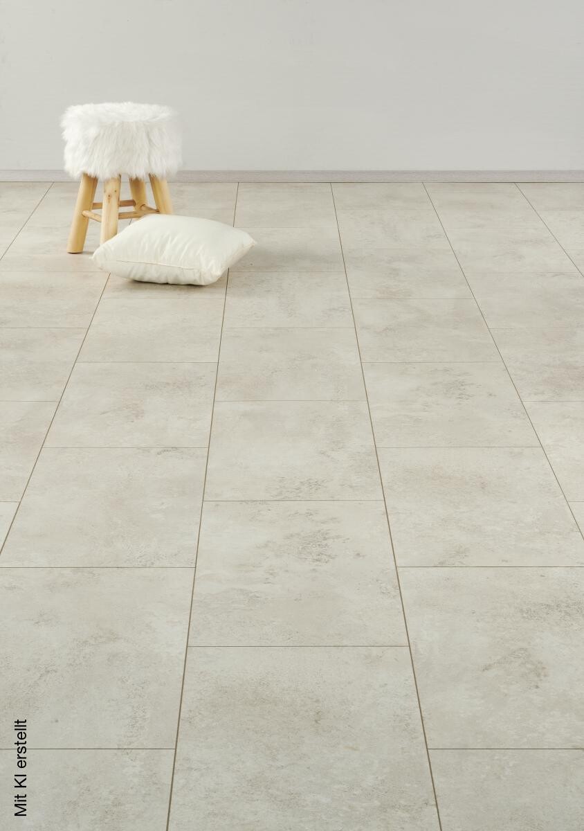 EGGER Laminatboden Kreidefliese ca. 2,5349 m² im Paket B/L: ca. 34x130,5 cm pro Paket