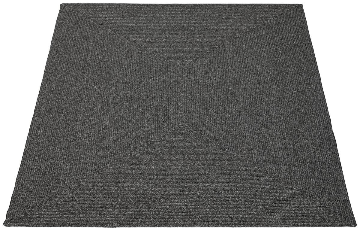 Flechtteppich Pudong anthrazit B/L: ca. 120x160 cm