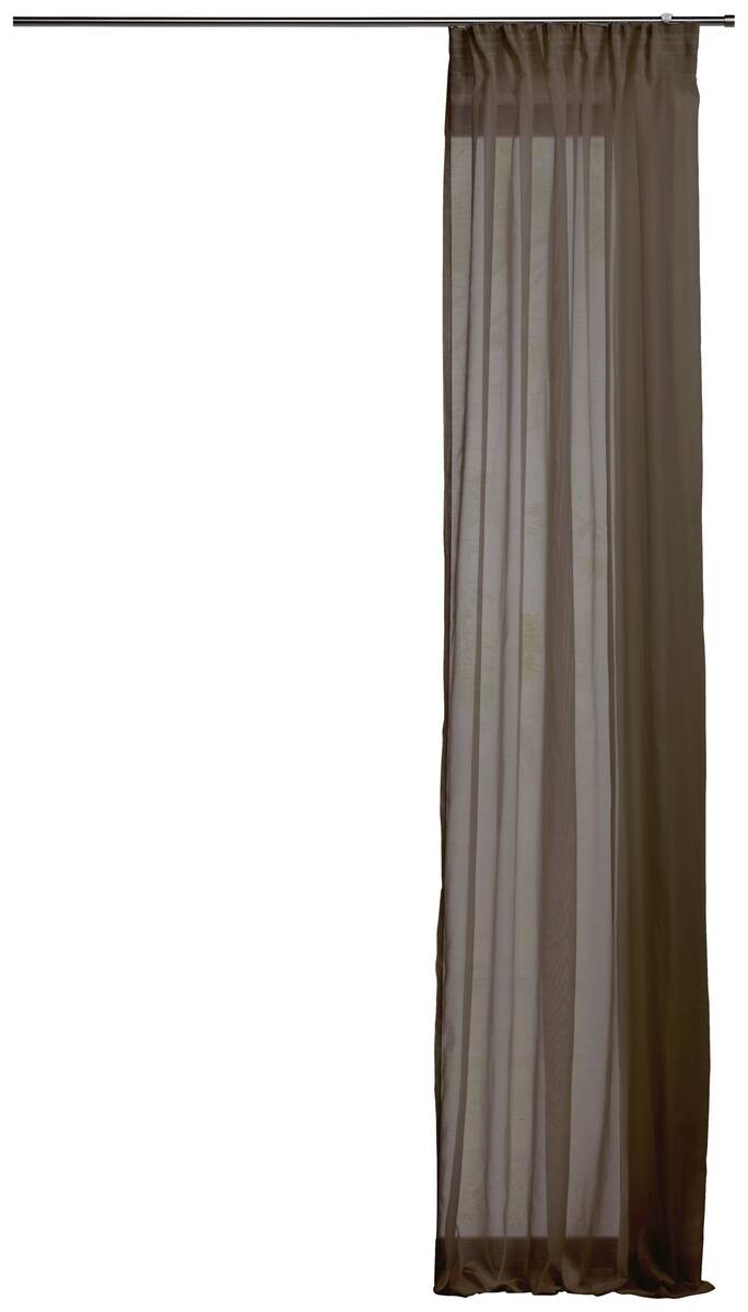 Kombivorhang PURE Cappuccino 100% Polyester B/L: ca. 135x245 cm