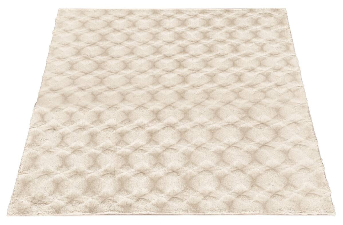 Fellimitat Diamond creme B/L: ca. 120x170 cm