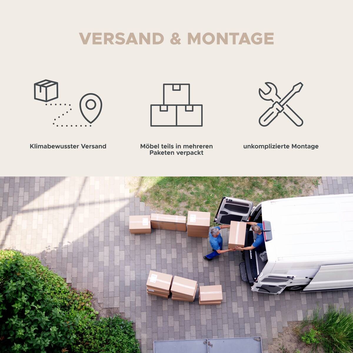 Kommode Verona Sibiu Lärche Nachbildung Eiche Artisan Nachbildung B/H/T: ca. 95x92x39 cm