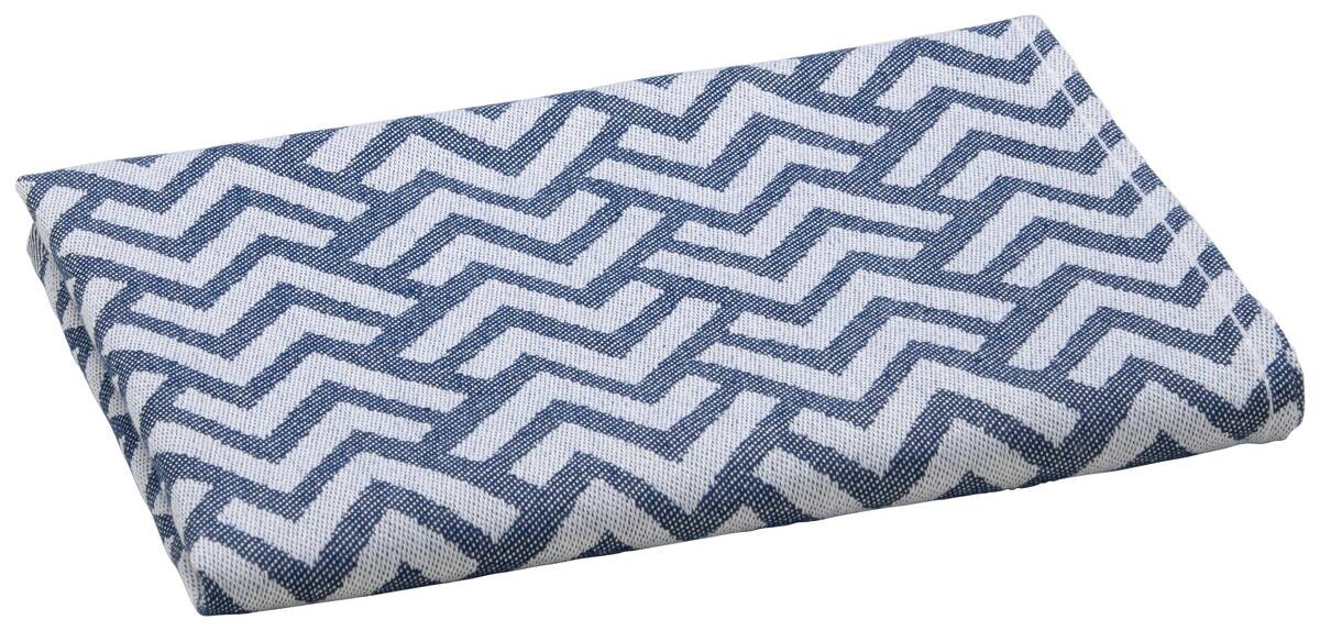 Geschirrtuch blau 100% Baumwolle B/L: ca. 50x70 cm