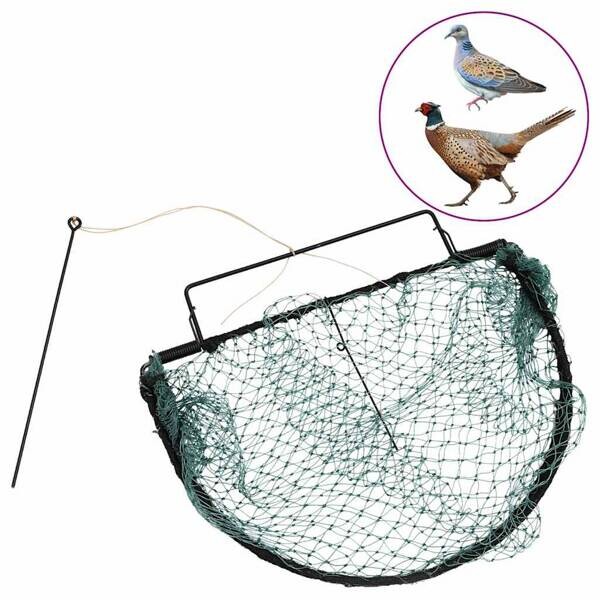 Vogelfalle schwarz L: ca. 40 cm