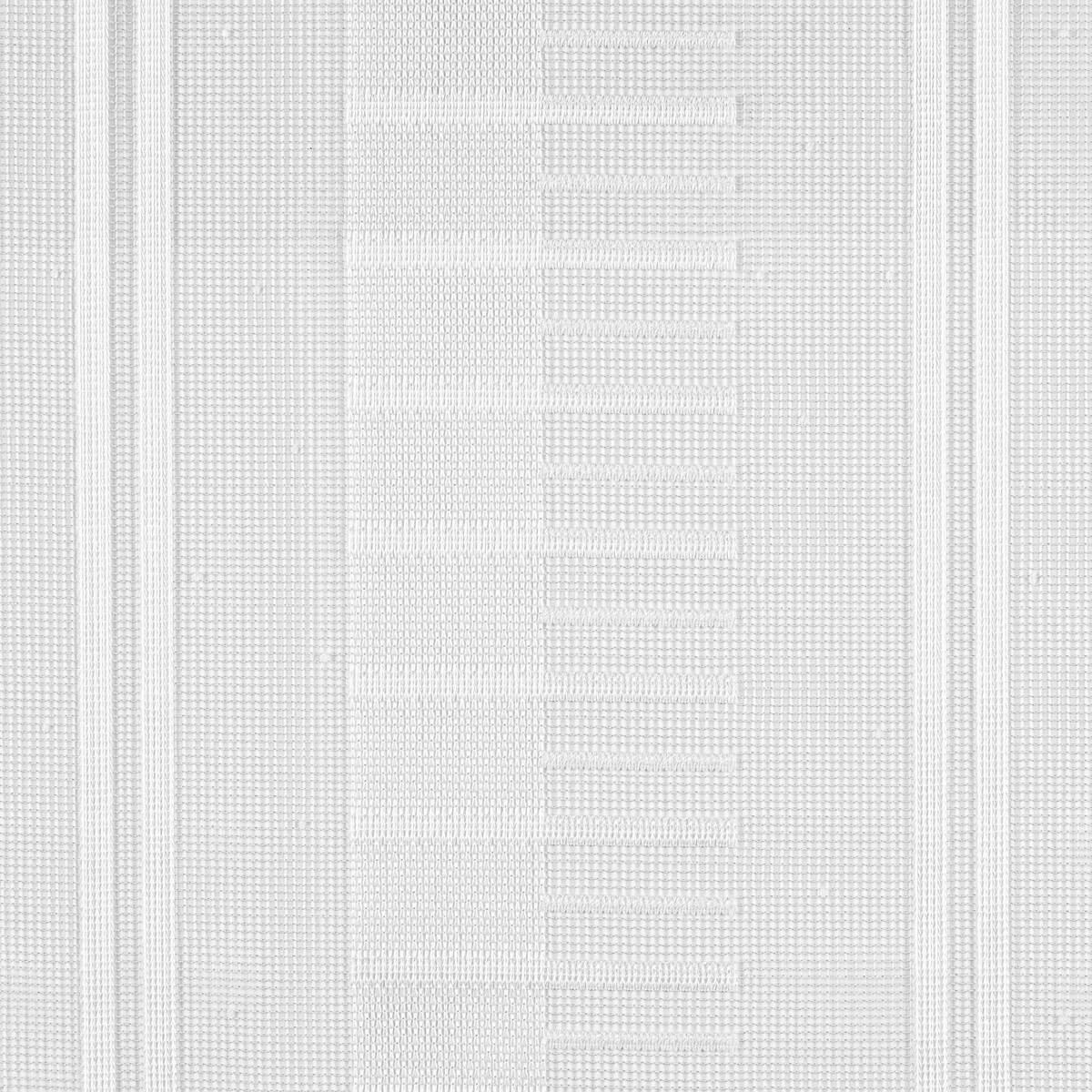 Scheibengardinen-Meterware weiß 100% Polyester H: ca. 60 cm
