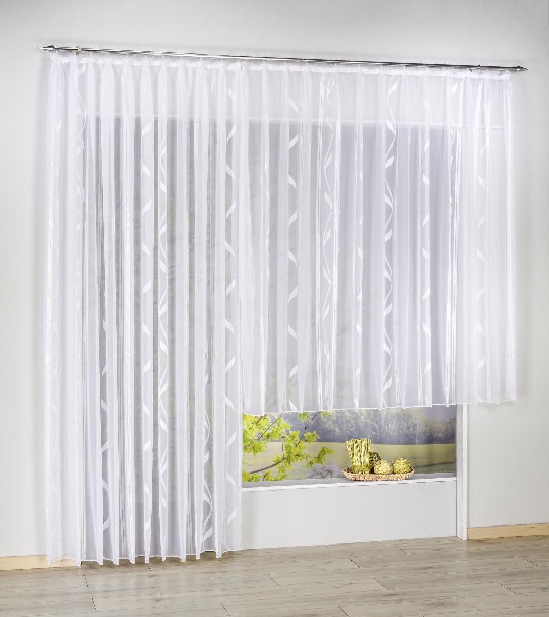 POCOline Fertigstore Tina weiß B/L: ca. 300x245 cm