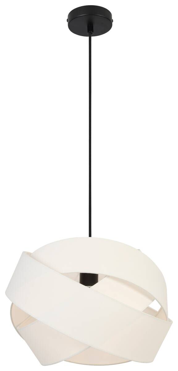 POCOline Pendelleuchte Amumu weiß Metall H/D: ca. 120x38 cm E27 1 Brennstellen