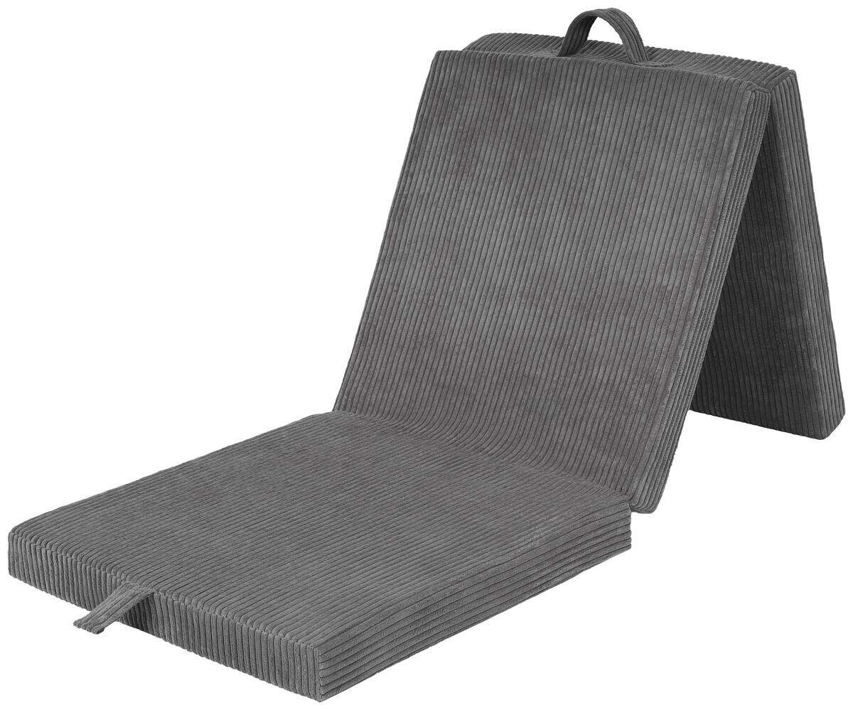 Faltmatratze Rumba grau Liegefläche B/L: ca. 60x190 cm