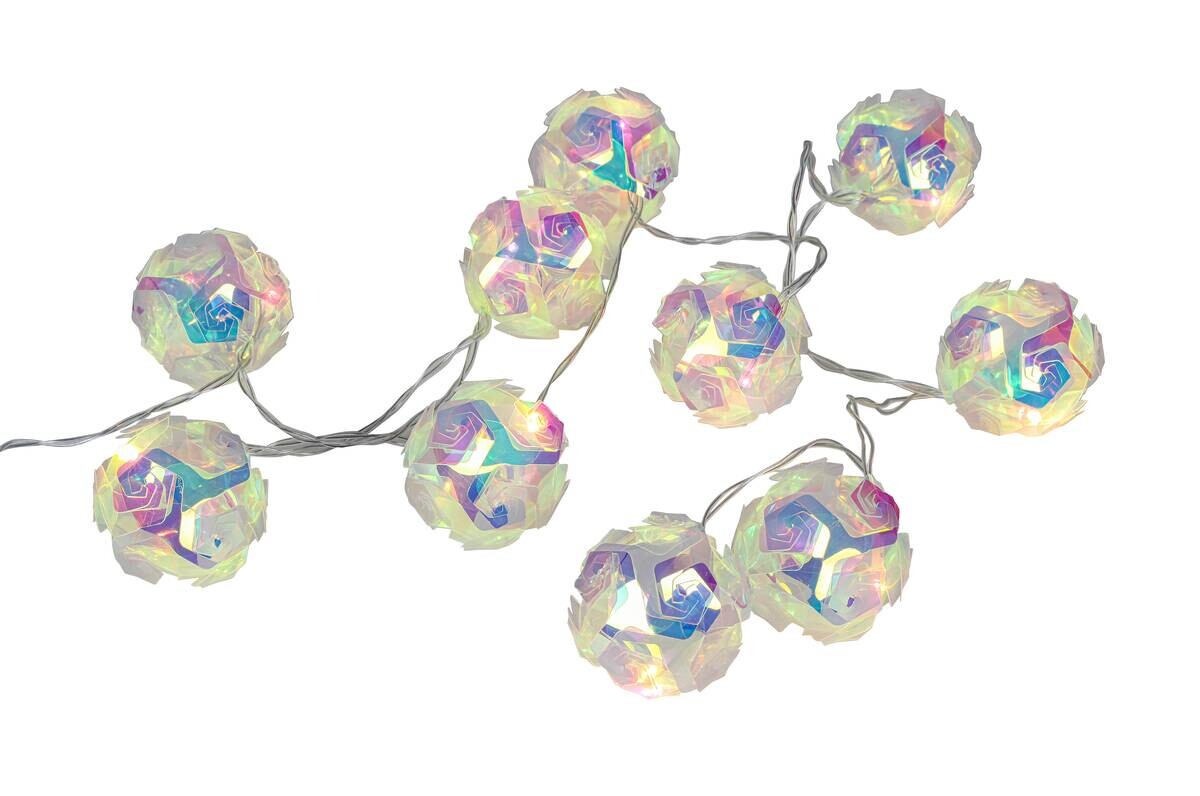 Nolo LED-Lichterkette String transparent B/H/T: ca. 165x5x4 cm