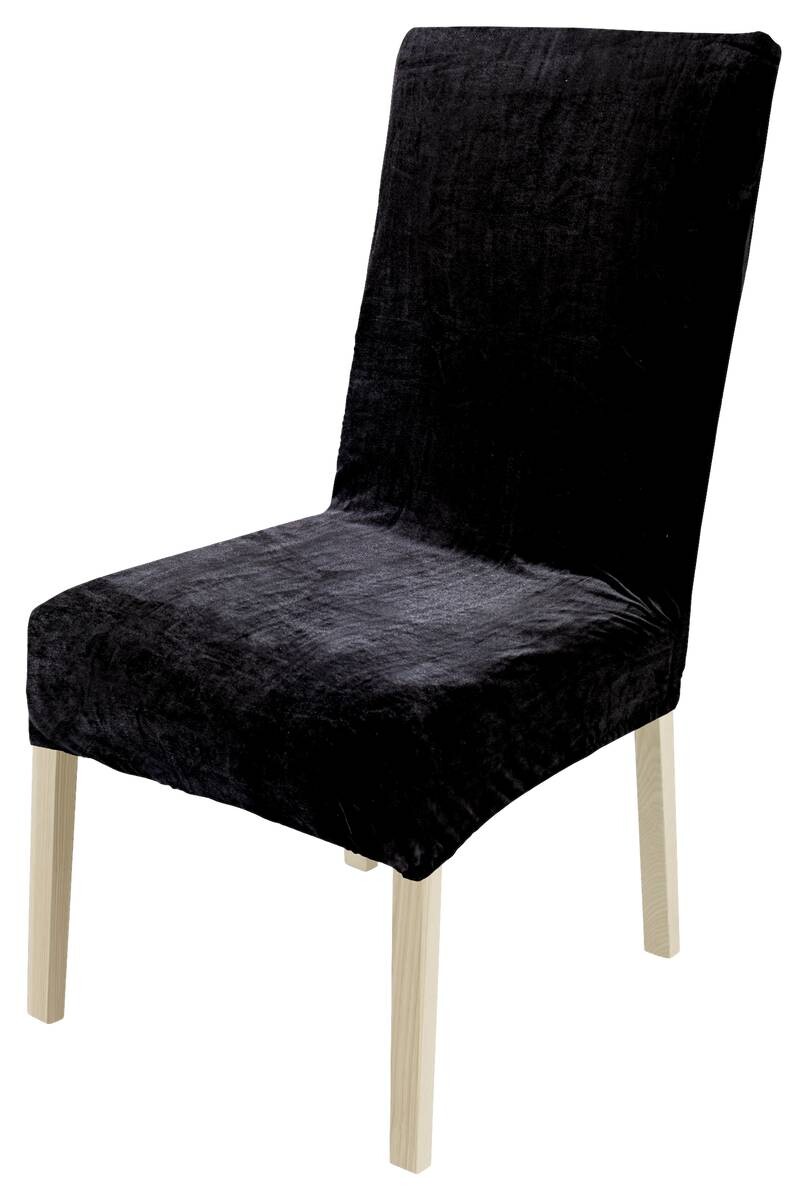 Stuhlhusse schwarz 95% Polyester, 5% Nylon B/H/L: ca. 45x60x40 cm