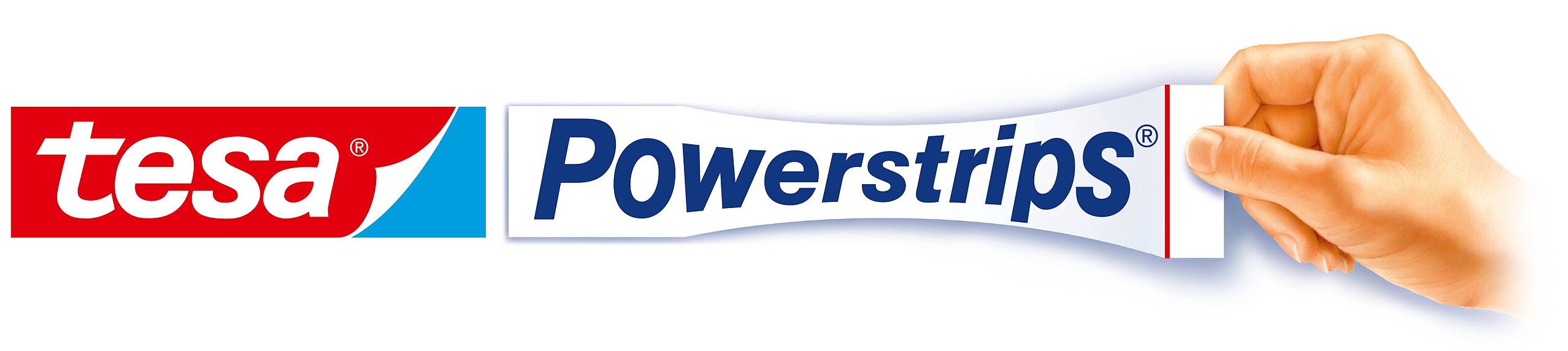 Powerstrips weiß Kunststoff B/H: ca. 25x3 cm