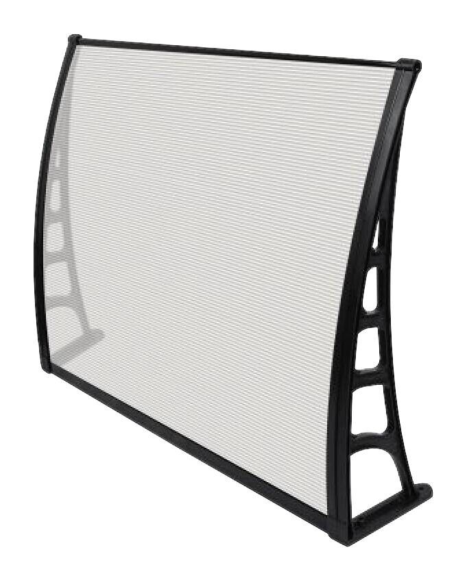 Brosplast Vordach Crocus transparent B/H/T: ca. 120x23x80 cm