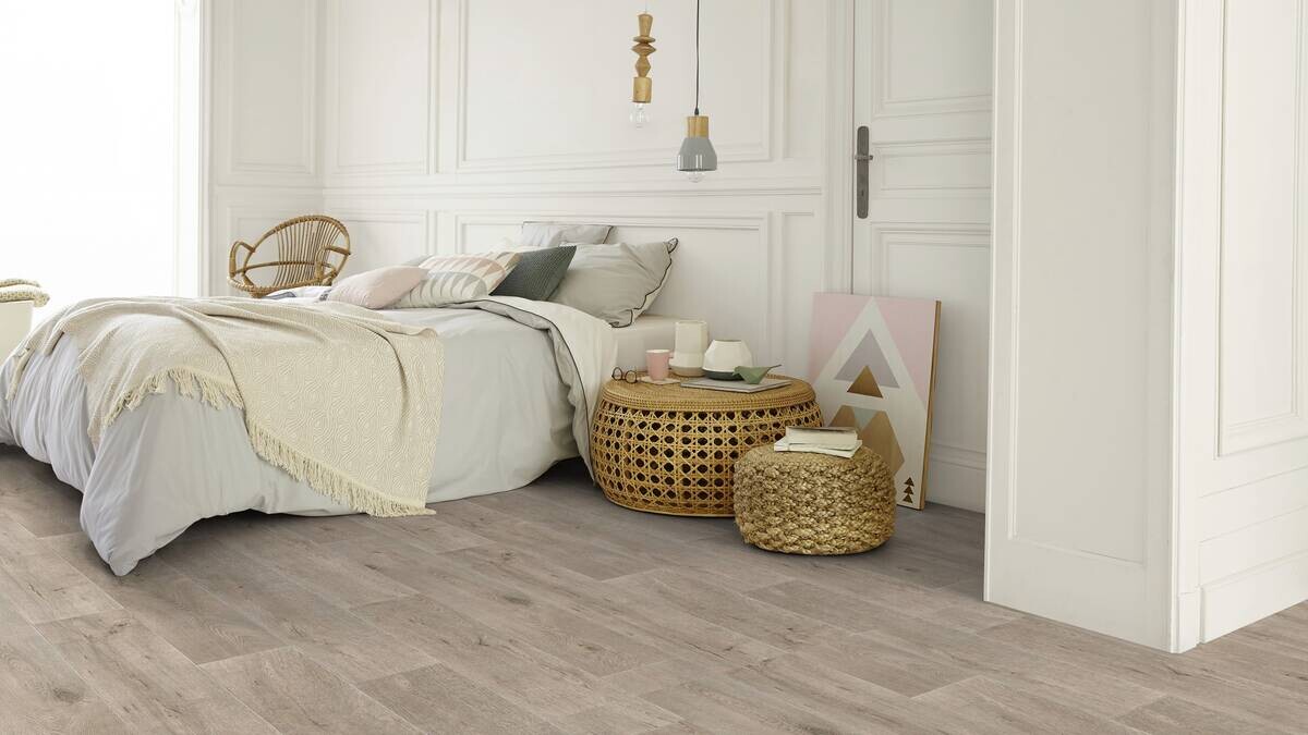 Vinylboden Iconik rustikal Eiche grau B: ca. 200 cm pro m²