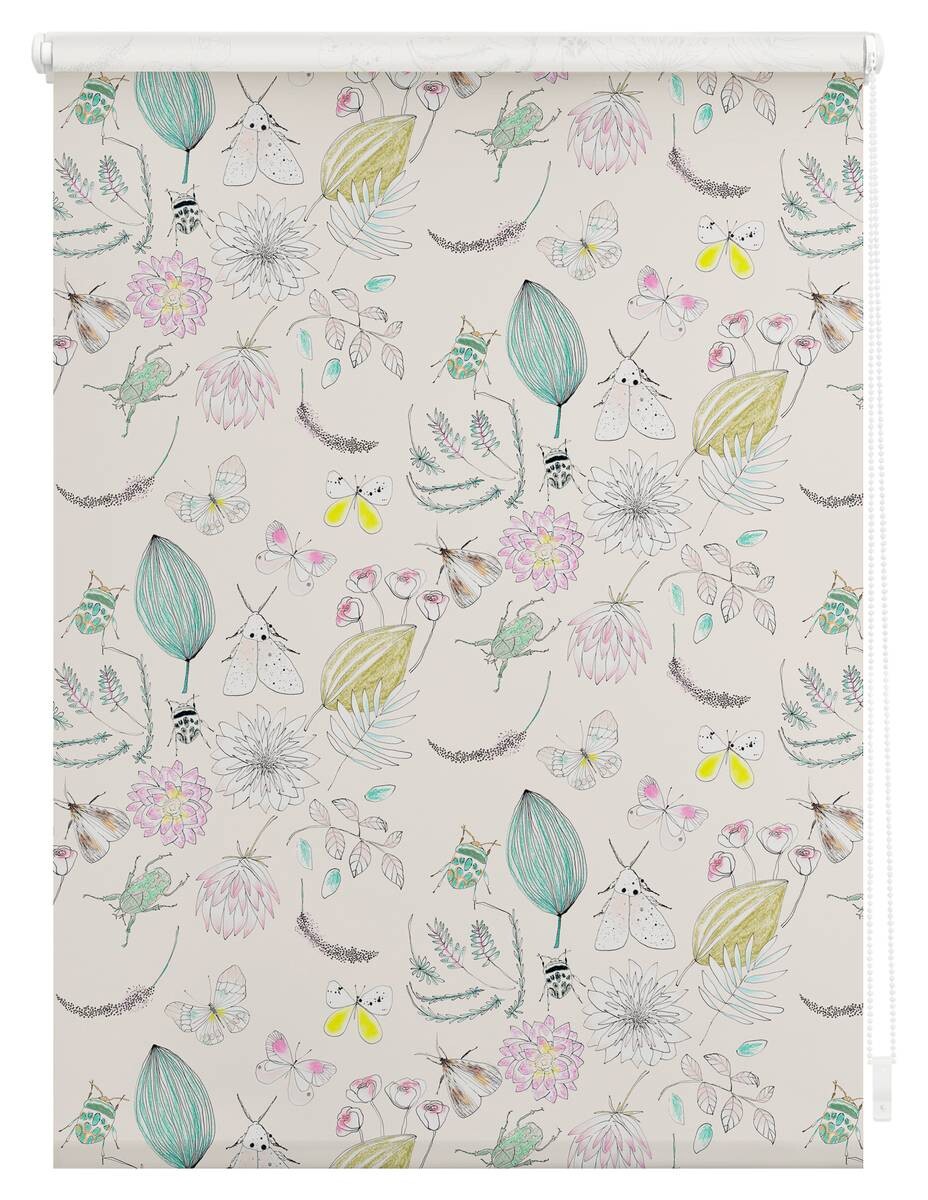 LICHTBLICK Rollo Mx Bohemian Garden bunt B/L: ca. 90x150 cm