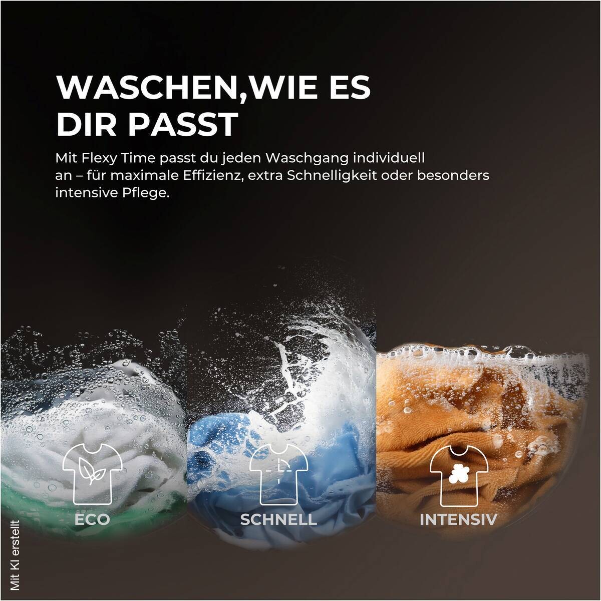 Haier Waschmaschine HW70-BP14637T EEK: A Spektrum: A bis G 7kg 1400U/min silber B/H/T: ca. 59,5x85x46,8 cm