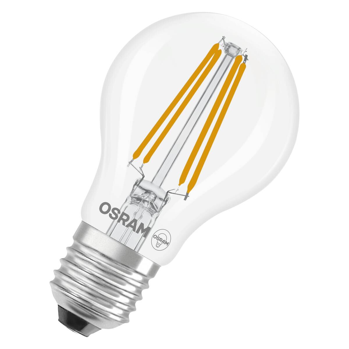 OSRAM LED-Leuchtmittel Filamentlampe BASE Classic A AC32394 3er Pack E27