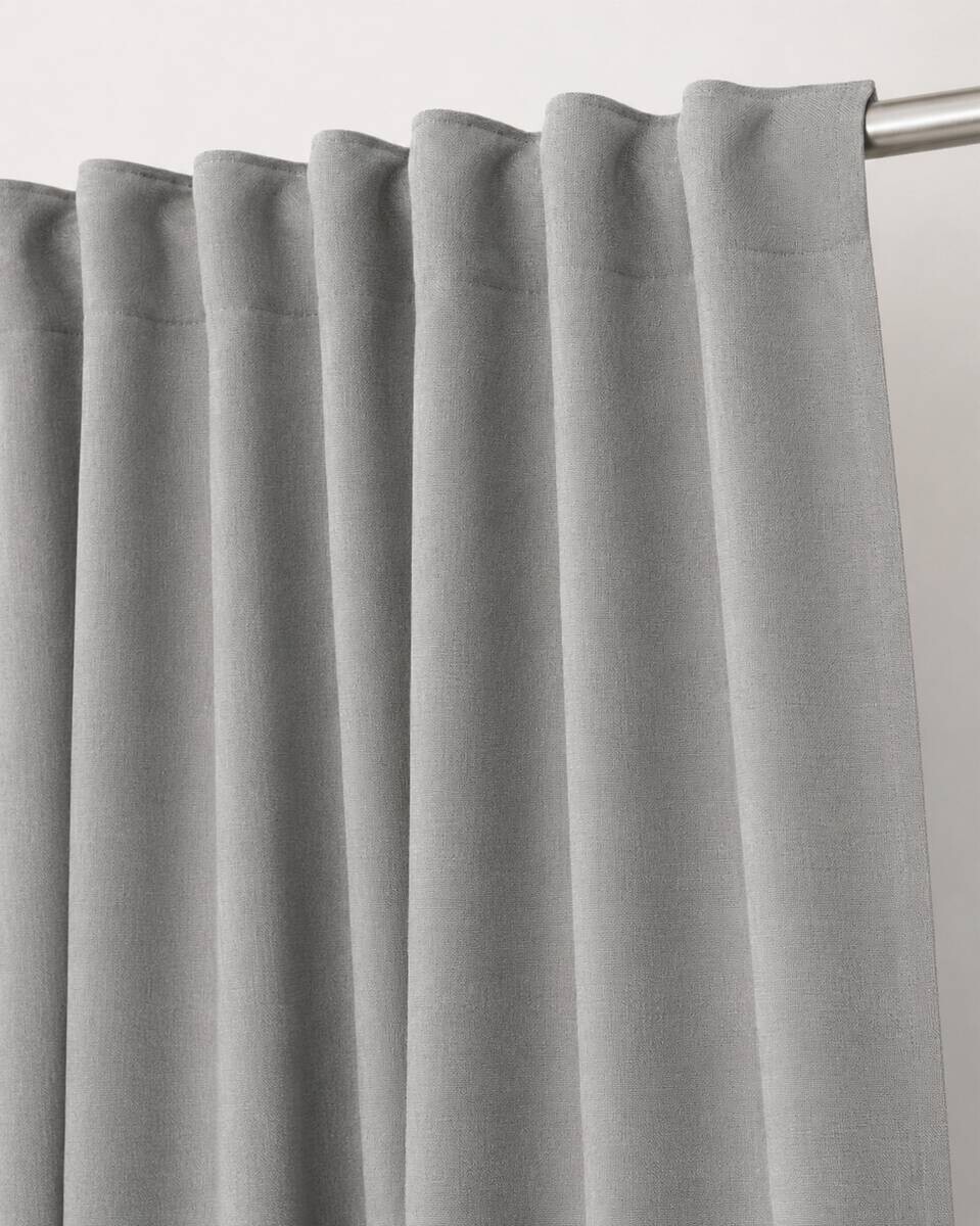 Thermovorhang Irie grau B/L: ca. 140x245 cm