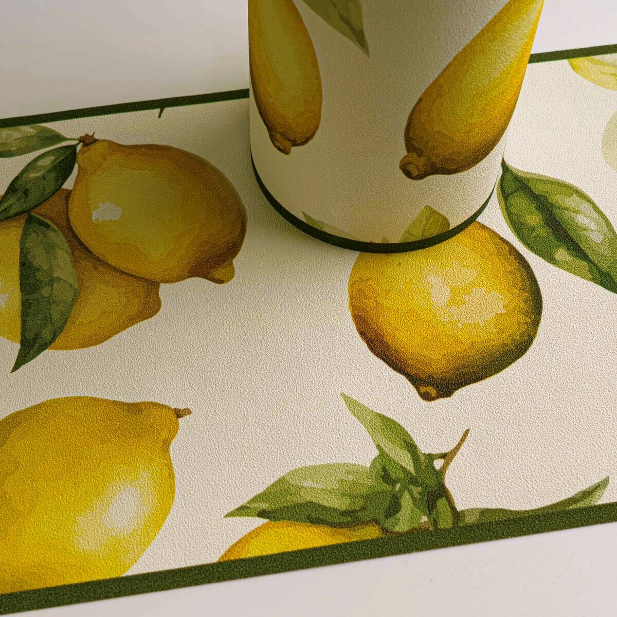 A.S.Creation Bordüre gelb weiß grün B/H/D: ca. 17x500x6,8 cm