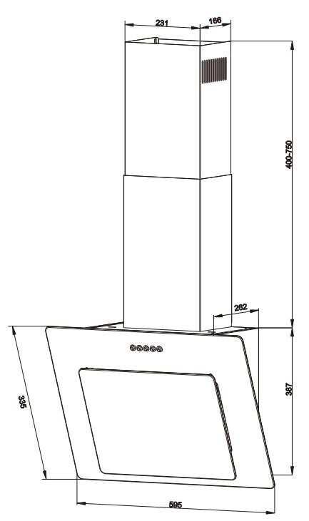 Respekta Küchenblock Economy grau matt B/H/T: ca. 310x200x60 cm